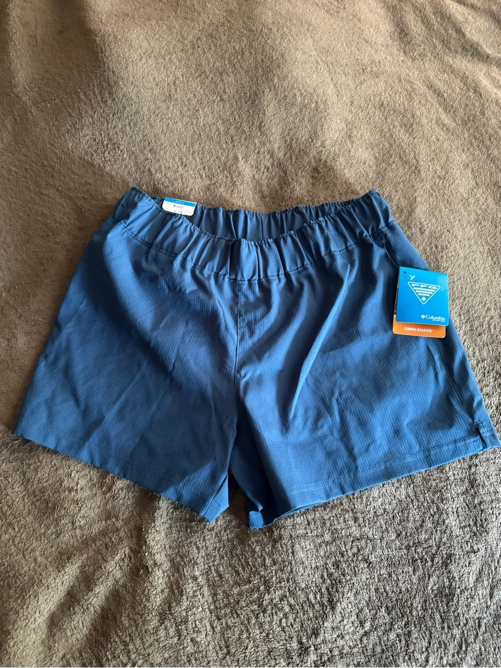 Columbia Navy Pull-On Athletic Shorts